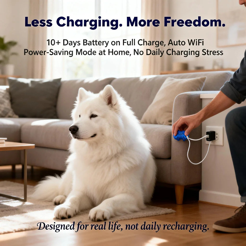 WANWAYTECH GPS Pet Tracker for Pets Real Time Tracking