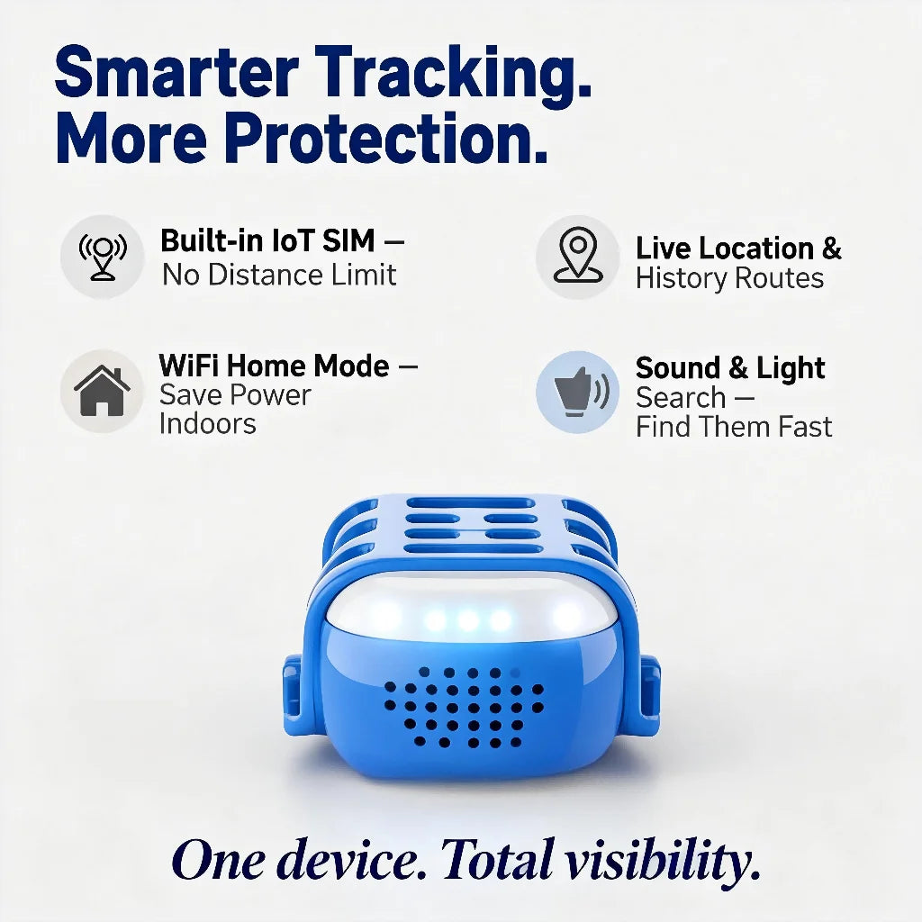 WANWAYTECH GPS Pet Tracker for Pets Real Time Tracking