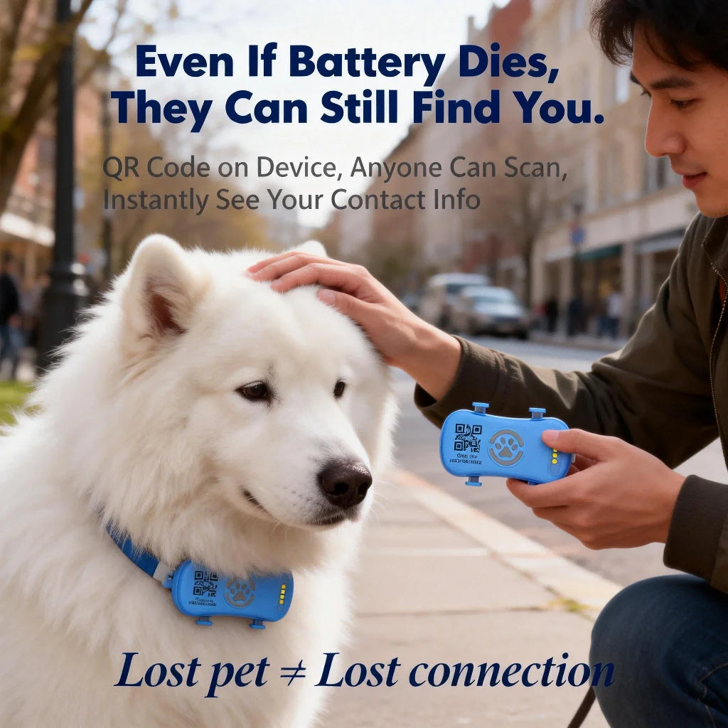 WANWAYTECH GPS Pet Tracker for Pets Real Time Tracking