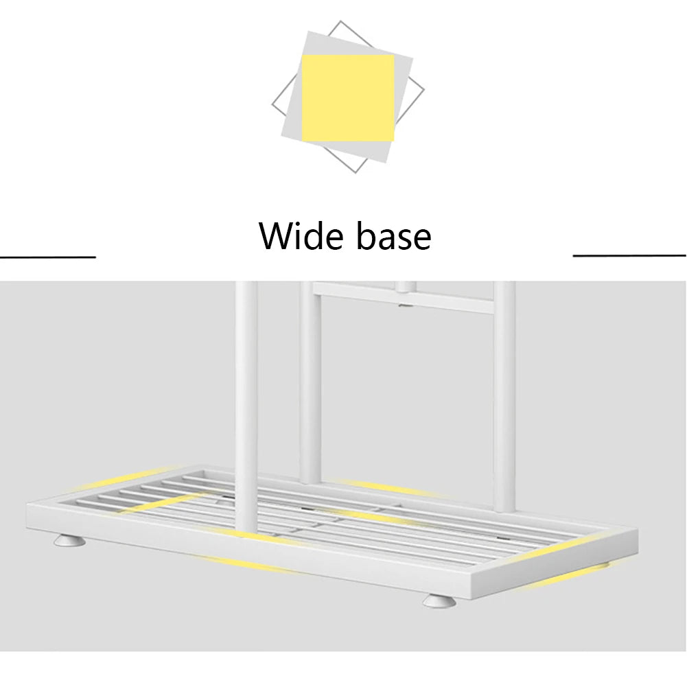 HobbyLane 7 Tier Metal Plant Stand for Indoor Outdoor Display